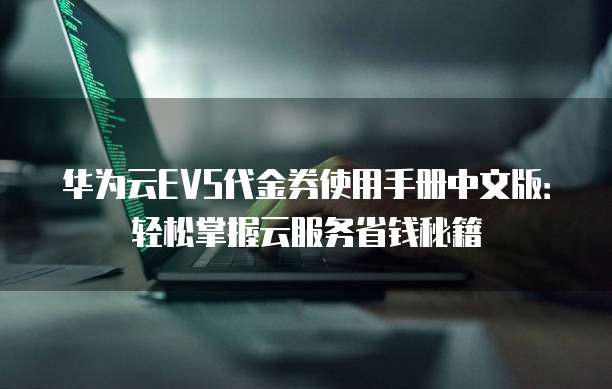 华为云EVS代金券使用手册中文版:轻松掌握云服务省钱秘籍