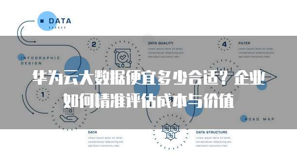 华为云大数据便宜多少合适?企业如何精准评估成本与价值