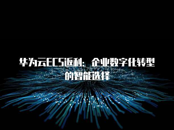 华为云ECS返利:企业数字化转型的智能选择