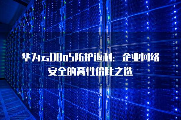 华为云DDoS防护返利:企业网络安全的高性价比之选