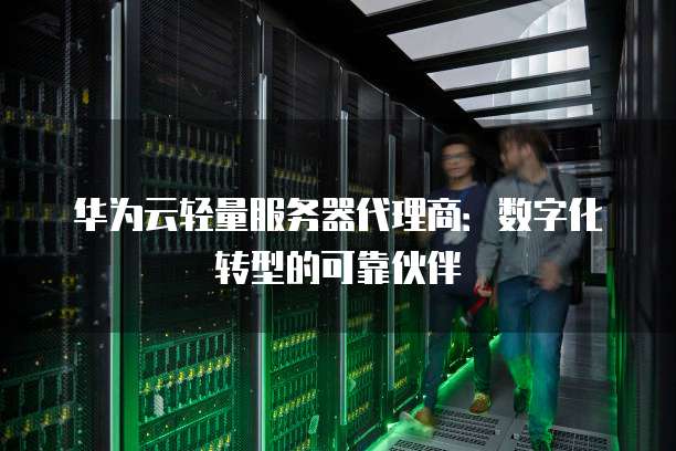 华为云轻量服务器代理商:数字化转型的可靠伙伴