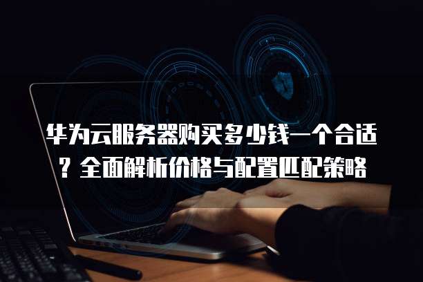 华为云服务器购买多少钱一个合适？全面解析价格与配置匹配策略