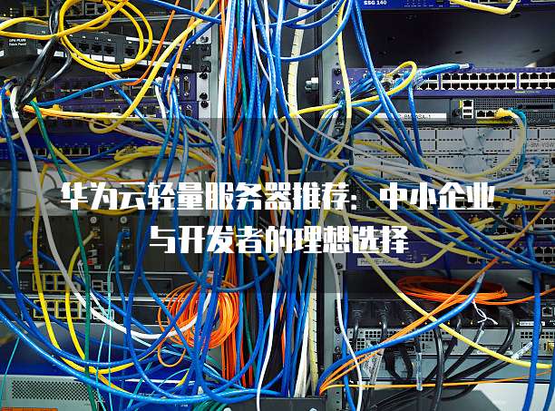 华为云轻量服务器推荐:中小企业与开发者的理想选择