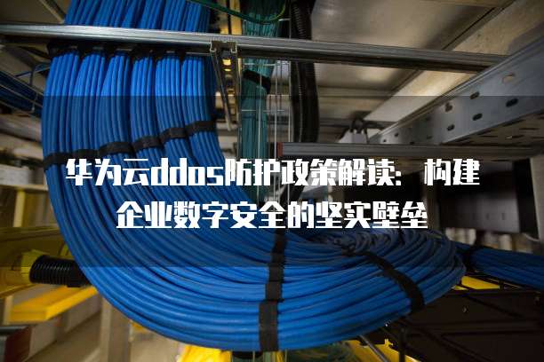 华为云ddos防护政策解读:构建企业数字安全的坚实壁垒