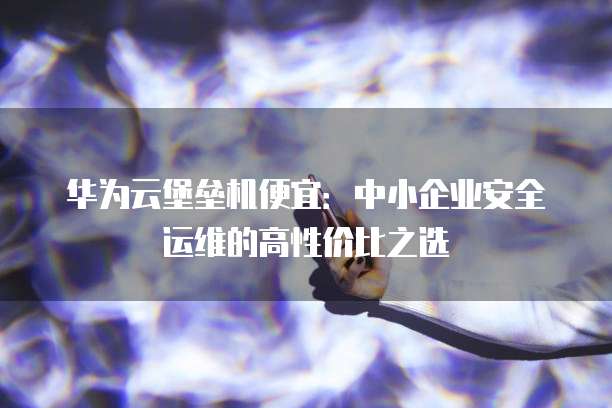 华为云堡垒机便宜：中小企业安全运维的高性价比之选