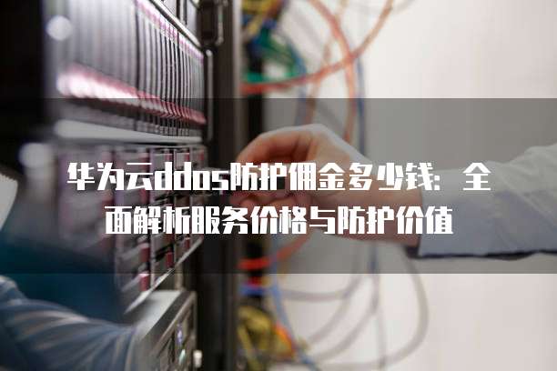 华为云ddos防护佣金多少钱:全面解析服务价格与防护价值