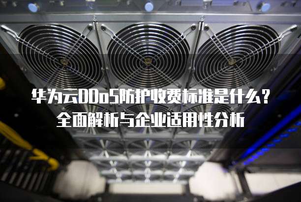 华为云DDoS防护收费标准是什么？全面解析与企业适用性分析