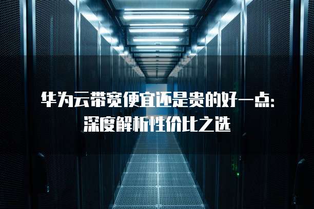 华为云带宽便宜还是贵的好一点:深度解析性价比之选