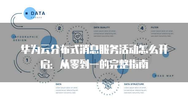 华为云分布式消息服务活动怎么开启:从零到一的完整指南