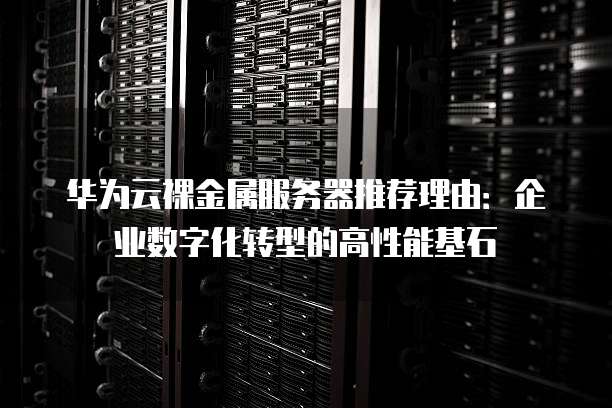 华为云裸金属服务器推荐理由:企业数字化转型的高性能基石