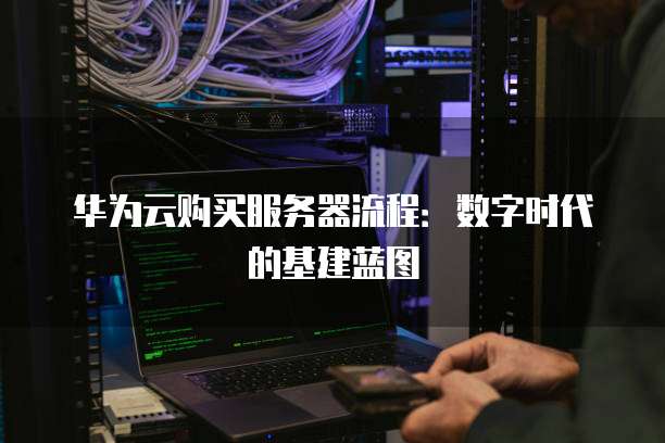 华为云购买服务器流程:数字时代的基建蓝图