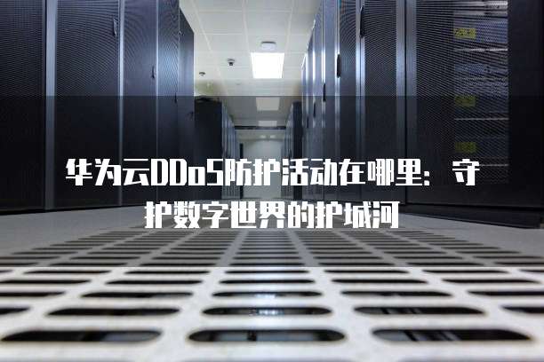 华为云DDoS防护活动在哪里:守护数字世界的护城河