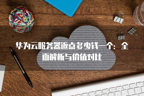 华为云服务器返点多少钱一个:全面解析与价值对比