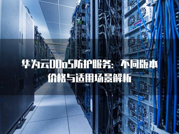 华为云DDoS防护服务:不同版本价格与适用场景解析