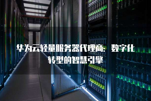 华为云轻量服务器代理商:数字化转型的智慧引擎
