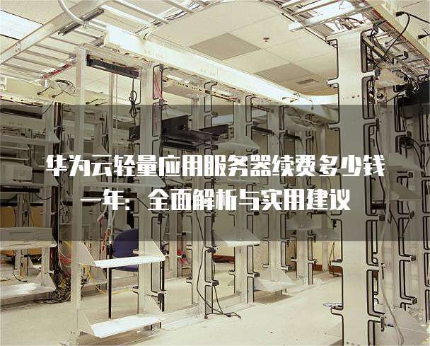 华为云轻量应用服务器续费多少钱一年:全面解析与实用建议