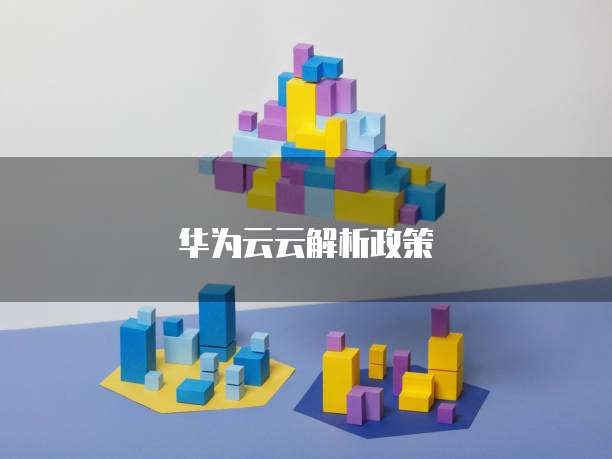 华为云云解析政策
