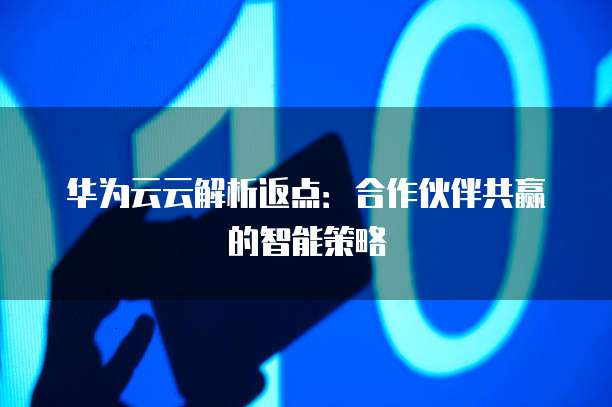 华为云云解析返点:合作伙伴共赢的智能策略
