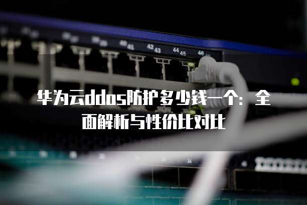华为云ddos防护多少钱一个:全面解析与性价比对比