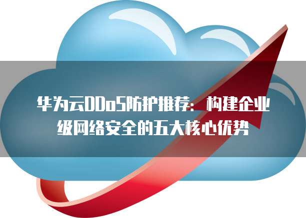 华为云DDoS防护推荐:构建企业级网络安全的五大核心优势