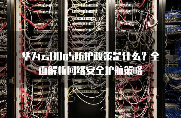 华为云DDoS防护政策是什么?全面解析网络安全护航策略