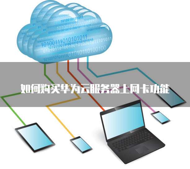 如何购买华为云服务器上网卡功能