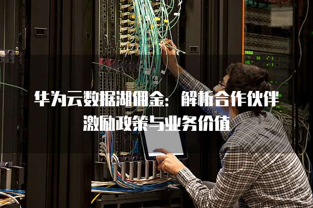 华为云数据湖佣金:解析合作伙伴激励政策与业务价值