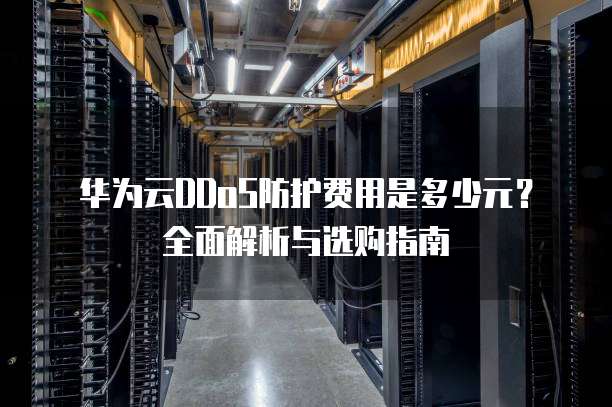 华为云DDoS防护费用是多少元？全面解析与选购指南