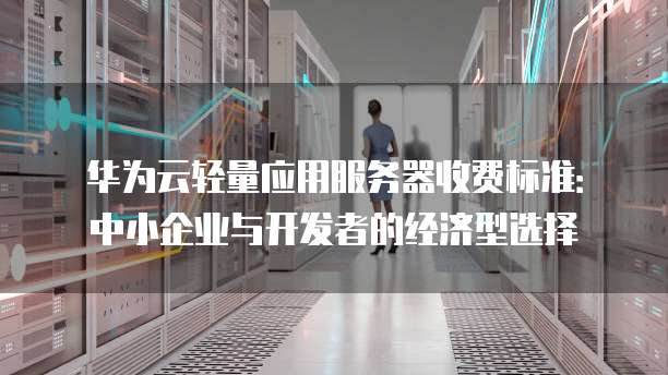 华为云轻量应用服务器收费标准:中小企业与开发者的经济型选择