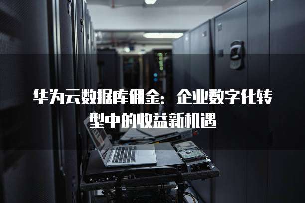 华为云数据库佣金:企业数字化转型中的收益新机遇