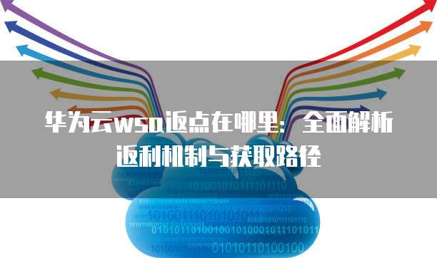 华为云wsa返点在哪里：全面解析返利机制与获取路径