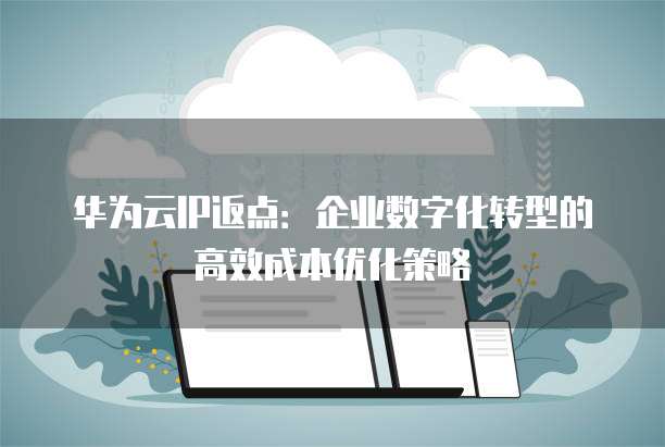 华为云IP返点:企业数字化转型的高效成本优化策略