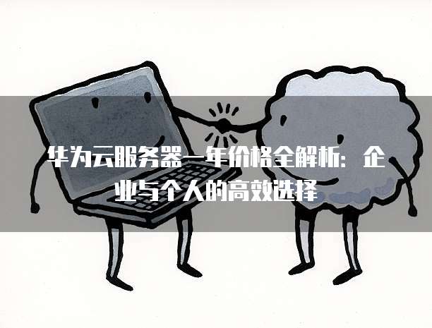 华为云服务器一年价格全解析:企业与个人的高效选择