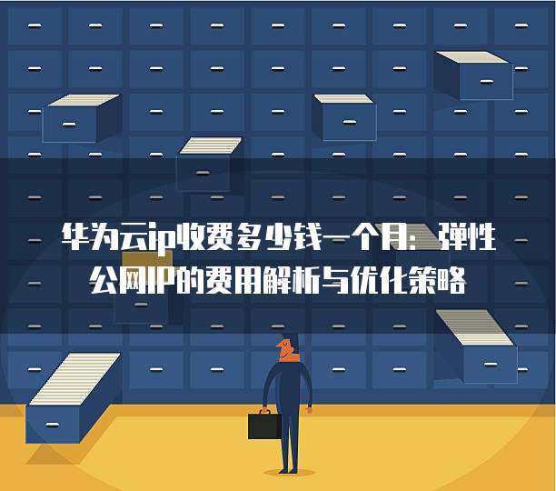 华为云ip收费多少钱一个月:弹性公网IP的费用解析与优化策略