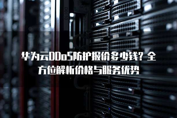 华为云DDoS防护报价多少钱?全方位解析价格与服务优势