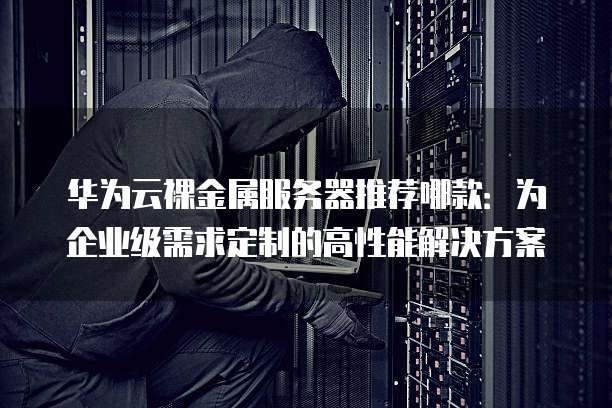 华为云裸金属服务器推荐哪款：为企业级需求定制的高性能解决方案