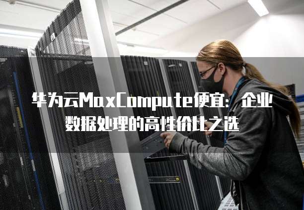 华为云MaxCompute便宜:企业数据处理的高性价比之选
