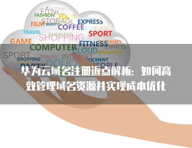 华为云域名注册返点解析：如何高效管理域名资源并实现成本优化