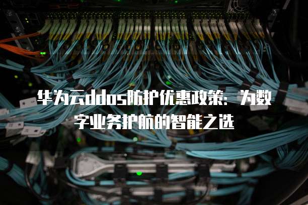 华为云ddos防护优惠政策：为数字业务护航的智能之选
