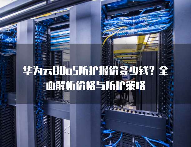 华为云DDoS防护报价多少钱？全面解析价格与防护策略