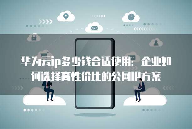 华为云ip多少钱合适使用:企业如何选择高性价比的公网IP方案