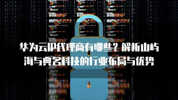 华为云IP代理商有哪些?解析山屿海与典名科技的行业布局与优势