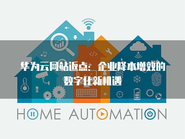 华为云网站返点:企业降本增效的数字化新机遇