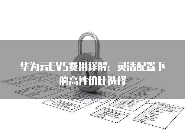 华为云EVS费用详解：灵活配置下的高性价比选择