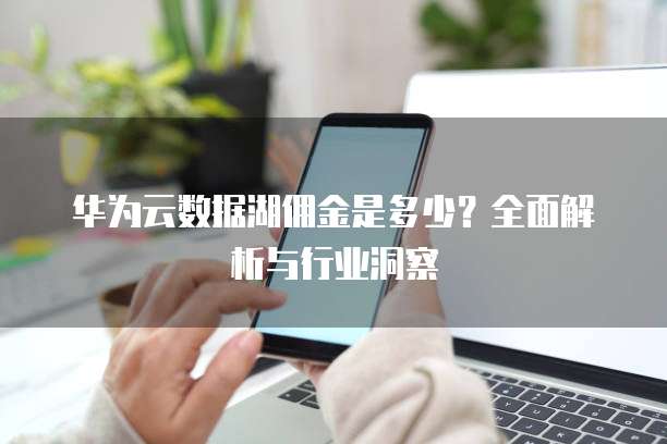 华为云数据湖佣金是多少？全面解析与行业洞察