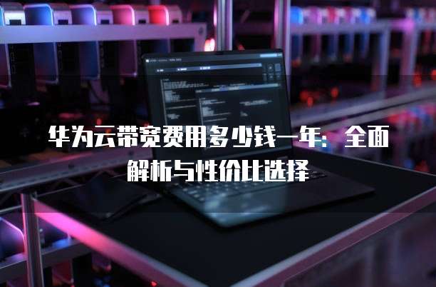 华为云带宽费用多少钱一年：全面解析与性价比选择