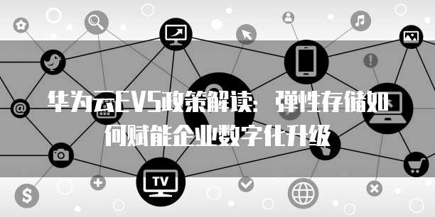 华为云EVS政策解读:弹性存储如何赋能企业数字化升级