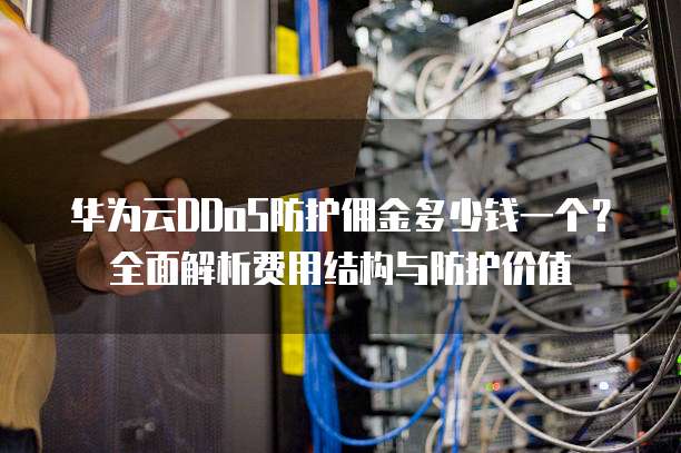 华为云DDoS防护佣金多少钱一个？全面解析费用结构与防护价值