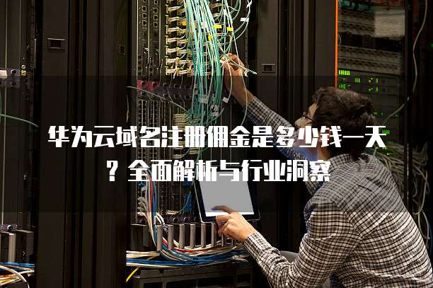 华为云域名注册佣金是多少钱一天?全面解析与行业洞察