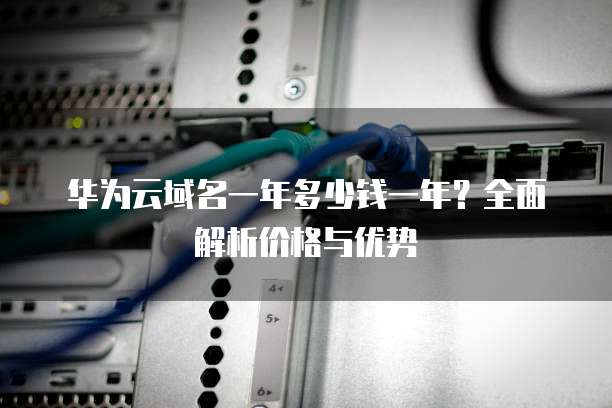 华为云域名一年多少钱一年?全面解析价格与优势